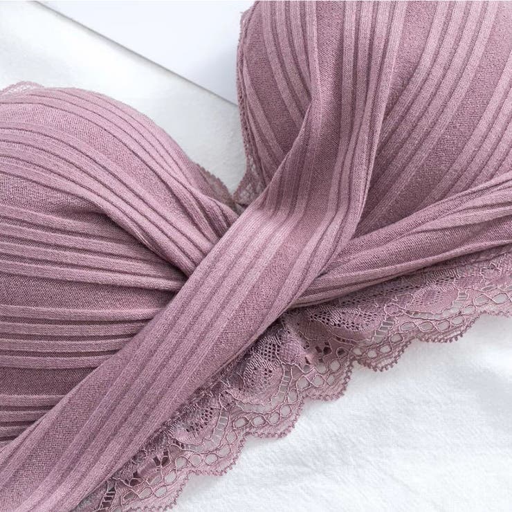 フロントツイストブラジャー＆ショーツセット ノンワイヤー ホールド ナチュラル | Amulet | 詳細画像16 