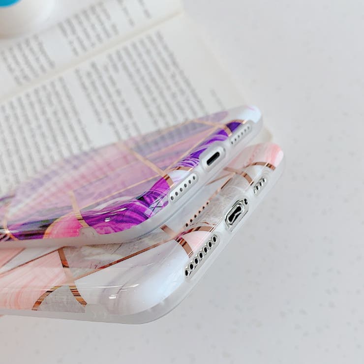 スマホケース カットライン 大理石/マーブルiPhoneケース[品番