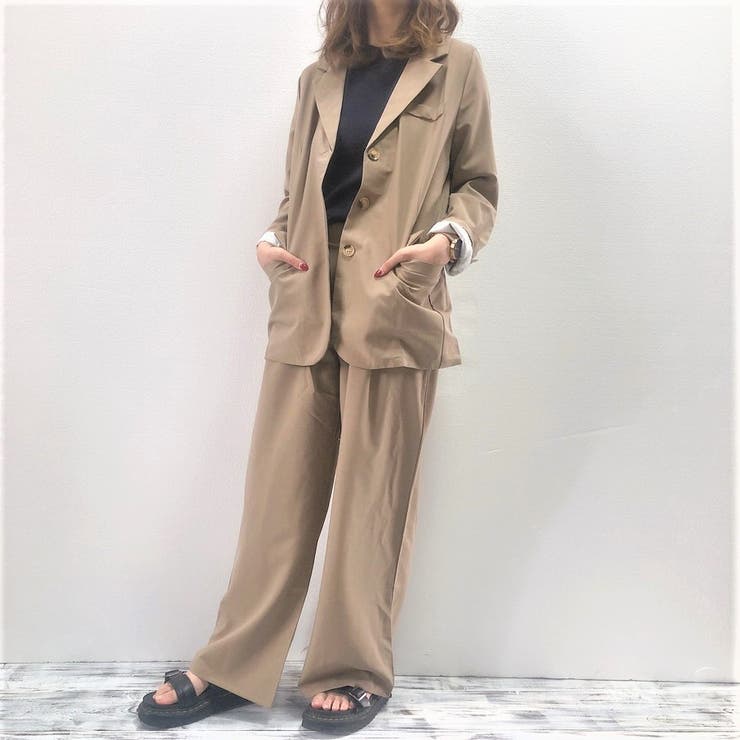 セットアップ メンズライクスタイル テーラードジャケット パンツ セットアップ 品番 Orpw Marcydorn マーシードルン のレディースファッション通販 Shoplist ショップリスト