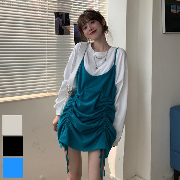 ワンピース サイド絞りワンピース キャミワンピース 品番 Orpw Marcydorn マーシードルン のレディースファッション通販 Shoplist ショップリスト