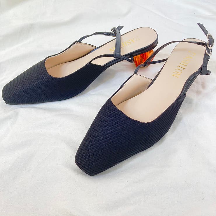 靴 クリアヒールパンプス[品番：ORPW0002353]｜marcydorn（マーシー