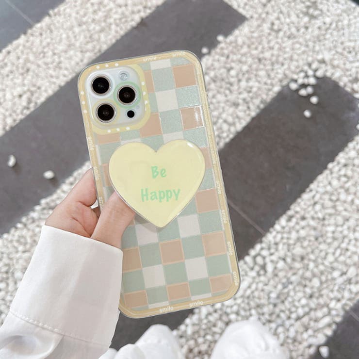 スマホケース パステルスクエアカラーハートバンカーリング 付きiphoneケース 品番 Orpw Marcydorn マーシードルン のレディースファッション通販 Shoplist ショップリスト