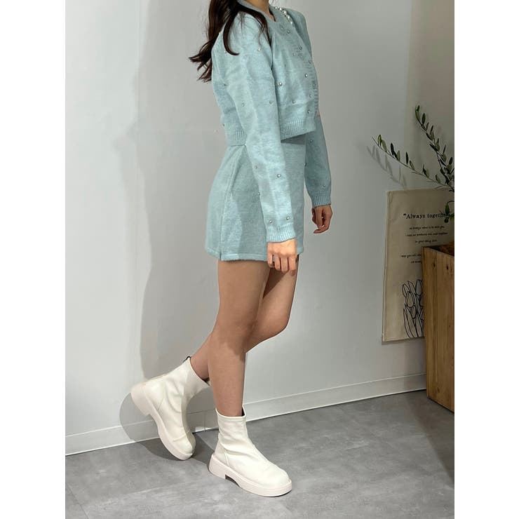 ニットビジューセットアップ セーター カーディガン スカート | marcydorn | 詳細画像22 