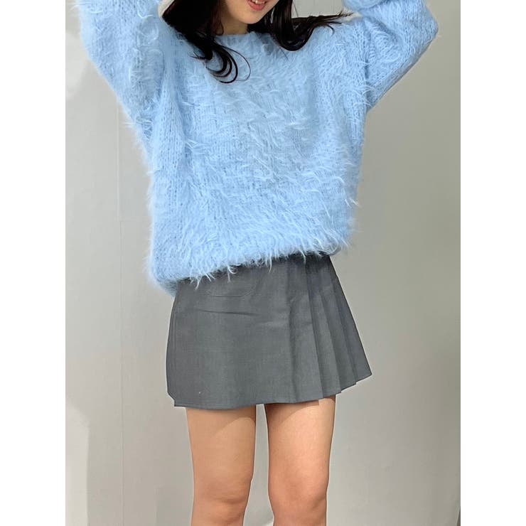 シャギーニット セーター パステルカラー | marcydorn | 詳細画像10 