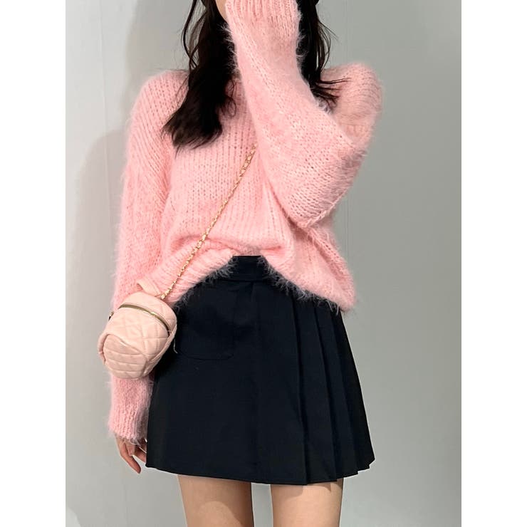 シャギーニット セーター パステルカラー | marcydorn | 詳細画像37 