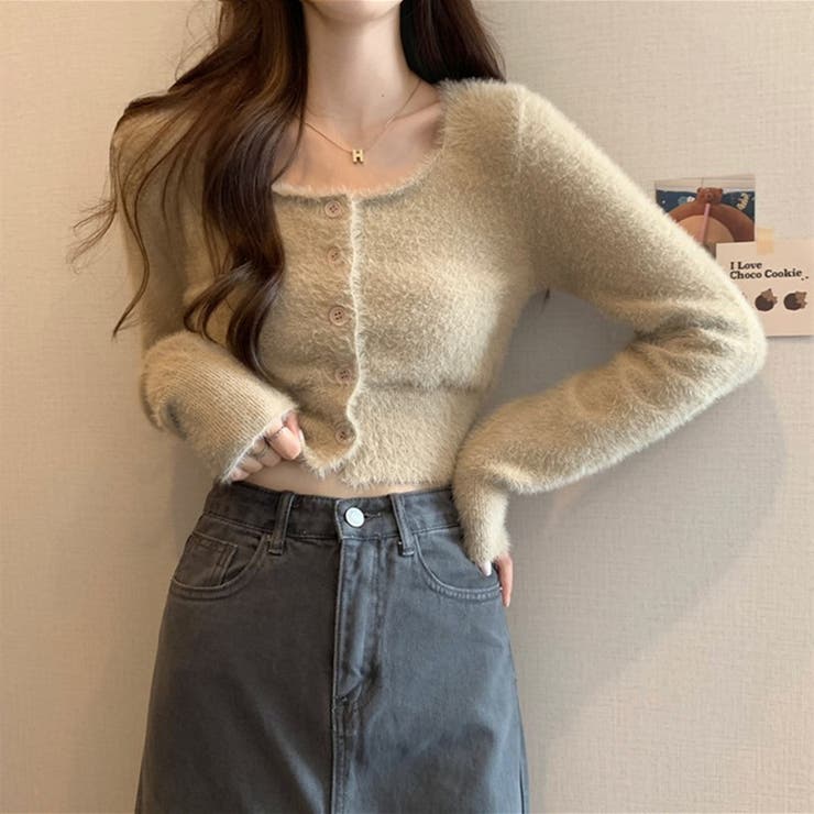 もこもこショート丈ニット | marcydorn | 詳細画像2 