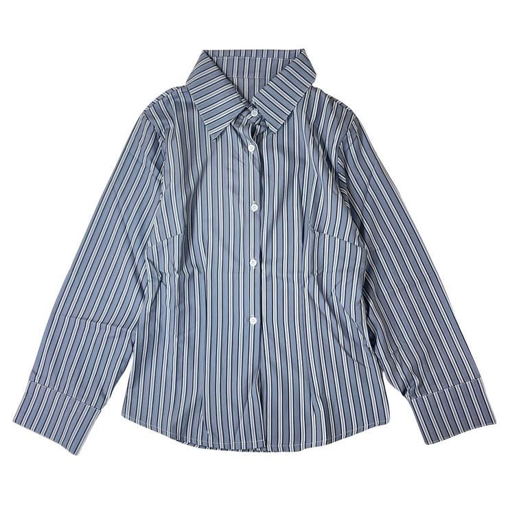 ストライプブルーシャツ | marcydorn | 詳細画像12 