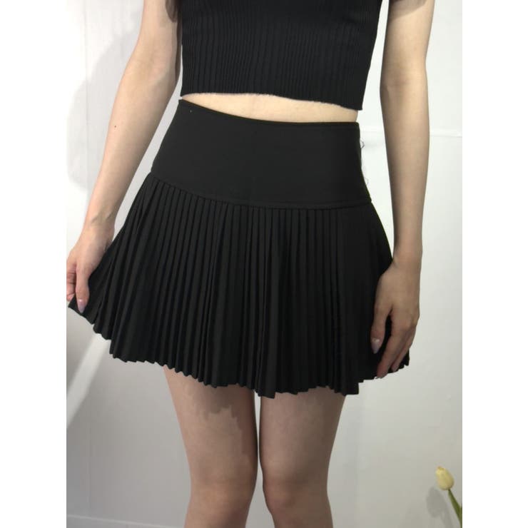 ブラック | プリーツミニスカート | marcydorn