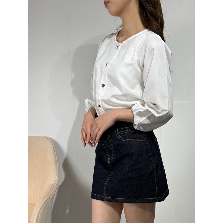 ハートボタンブラウス | marcydorn | 詳細画像16 