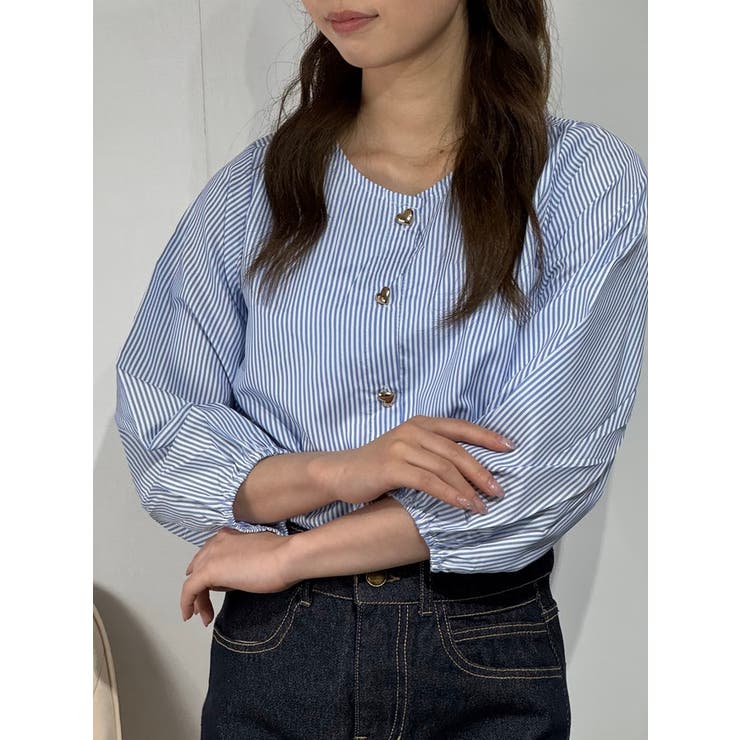 ハートボタンブラウス | marcydorn | 詳細画像29 