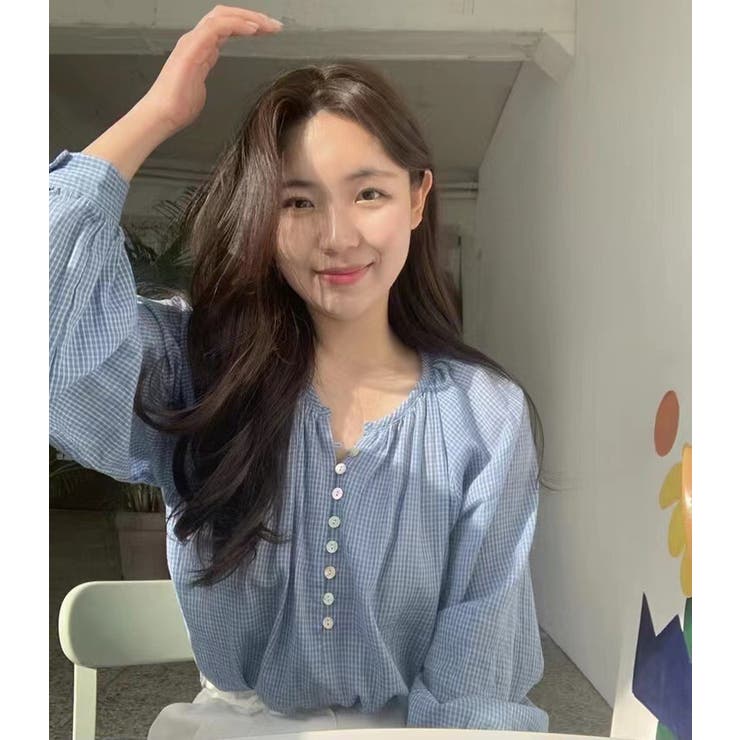 ミニチェックブラウス | marcydorn | 詳細画像5