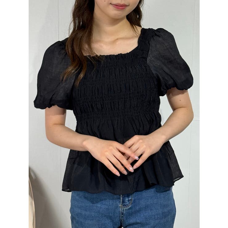 パフスリーブギャザートップス | marcydorn | 詳細画像28 