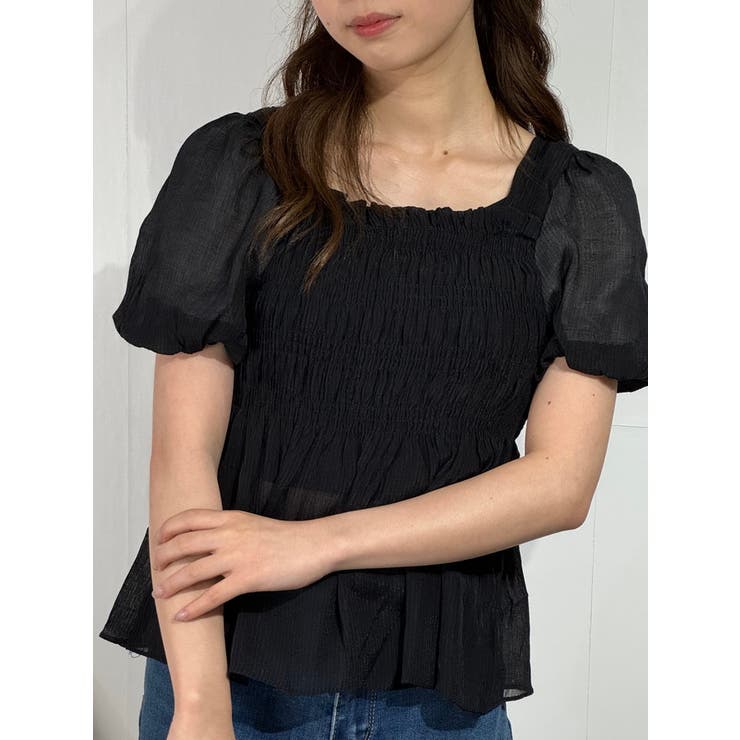 パフスリーブギャザートップス | marcydorn | 詳細画像29 