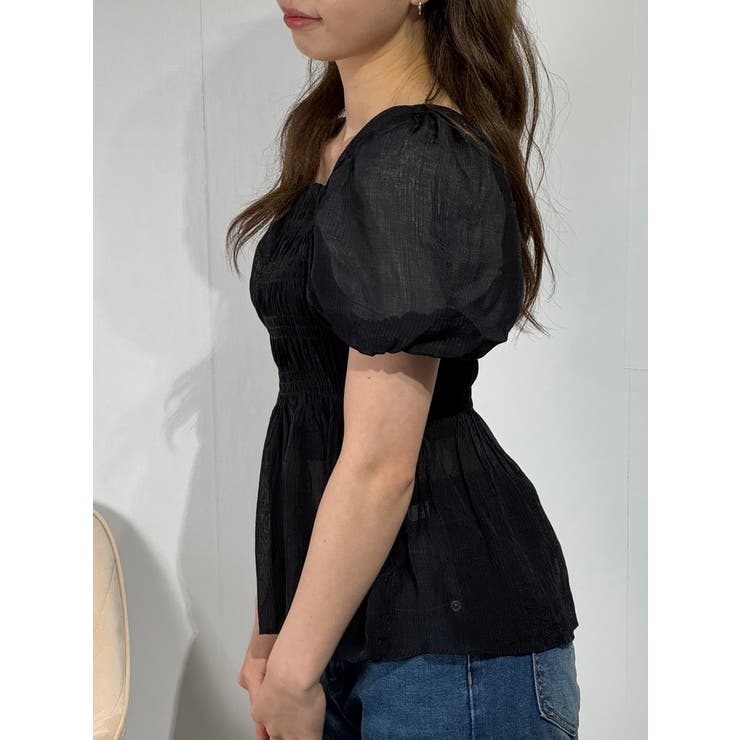 パフスリーブギャザートップス | marcydorn | 詳細画像33 