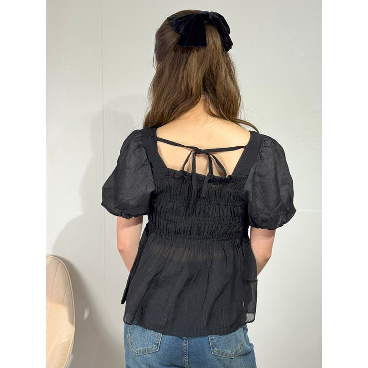 パフスリーブギャザートップス | marcydorn | 詳細画像35 