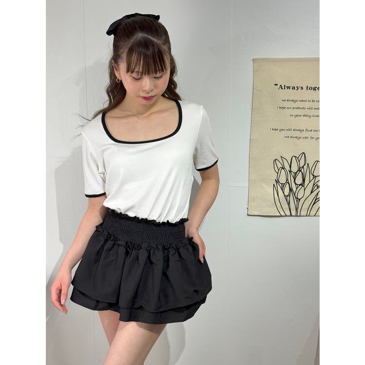 ウエストギャザーフリルスカート | marcydorn | 詳細画像26 