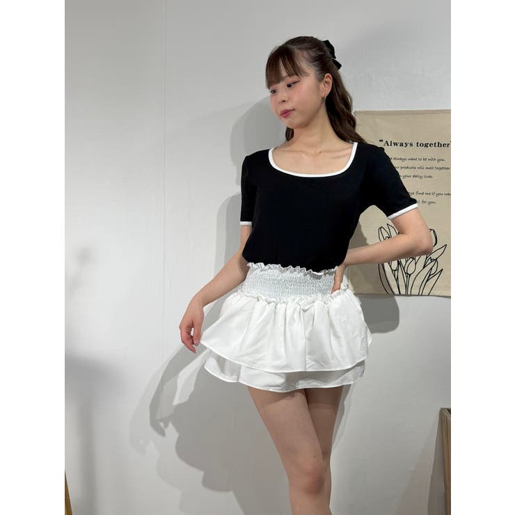 ウエストギャザーフリルスカート | marcydorn | 詳細画像28 