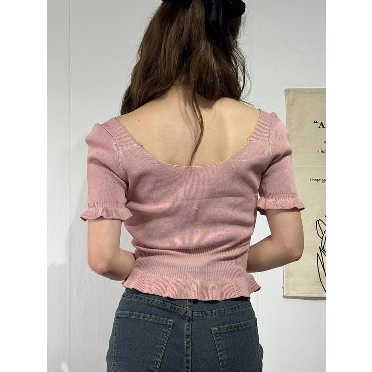 ペプラムデザイン リブトップス レディース | marcydorn | 詳細画像15 