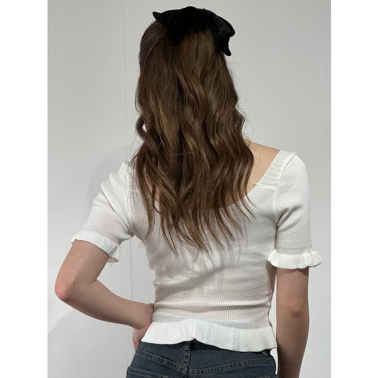 ペプラムデザイン リブトップス レディース | marcydorn | 詳細画像45 