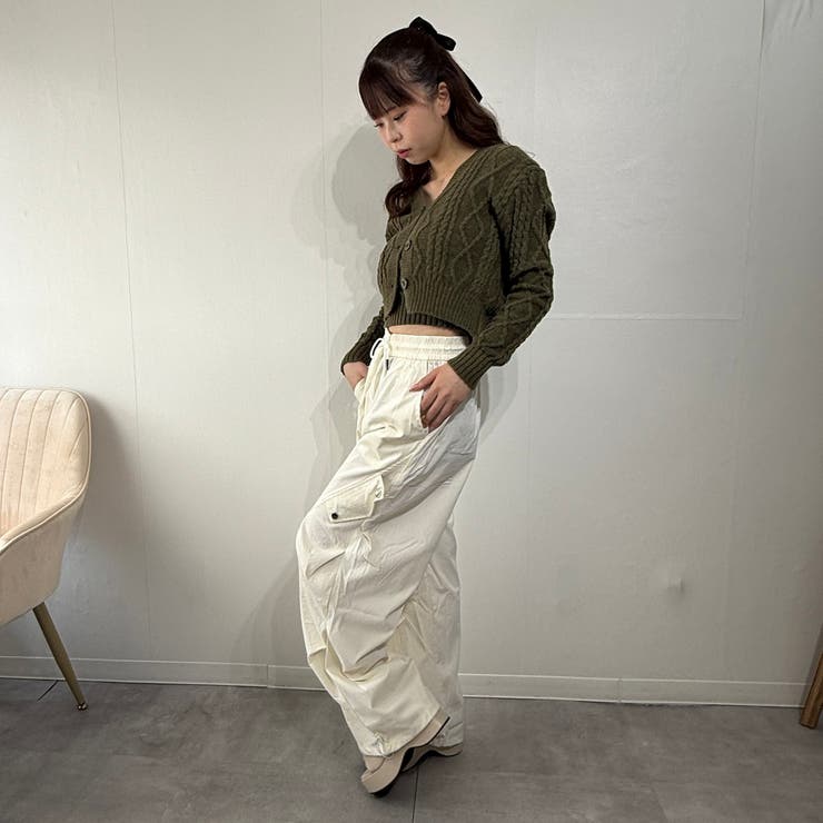クロップドニットツインセットアップ | marcydorn | 詳細画像24 