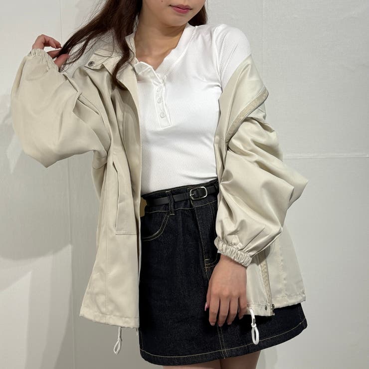 オーバーシルエット×ライトモードブルゾン ジャケット ジャンパー | marcydorn | 詳細画像11 