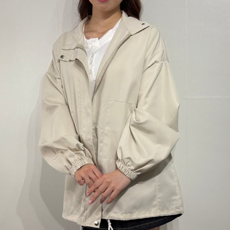 オーバーシルエット×ライトモードブルゾン ジャケット ジャンパー | marcydorn | 詳細画像12 