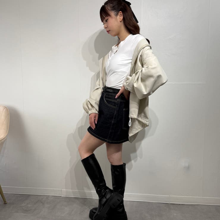 オーバーシルエット×ライトモードブルゾン ジャケット ジャンパー | marcydorn | 詳細画像18 