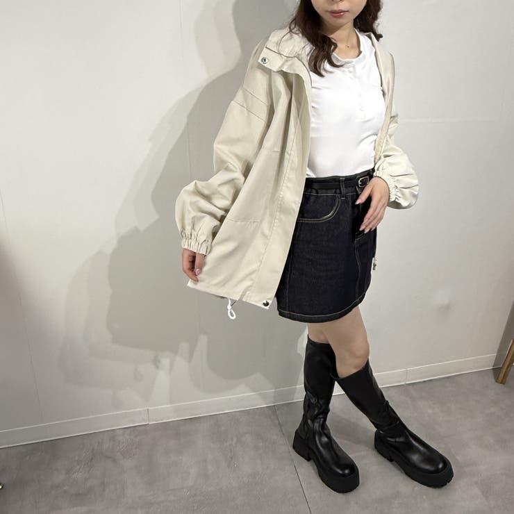 オーバーシルエット×ライトモードブルゾン ジャケット ジャンパー | marcydorn | 詳細画像5 