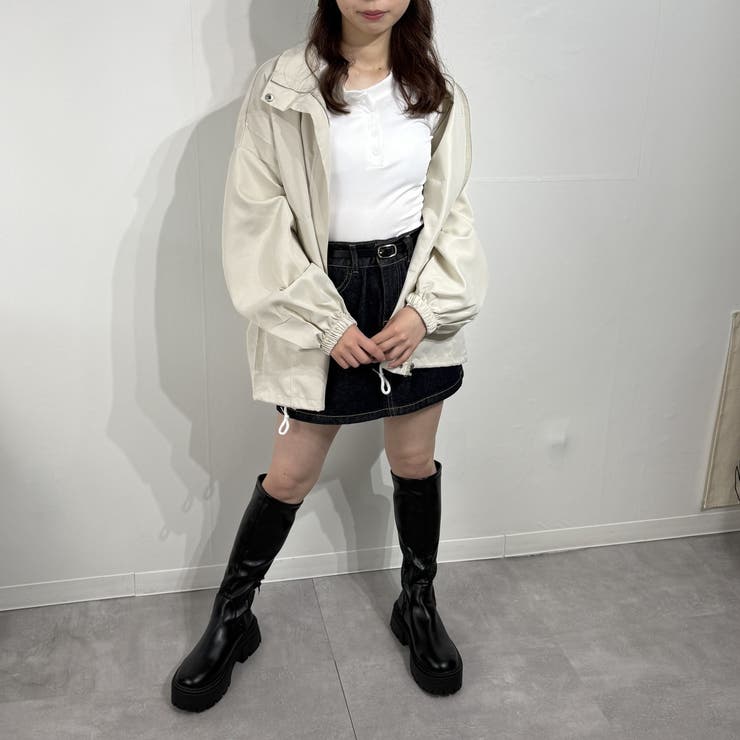 オーバーシルエット×ライトモードブルゾン ジャケット ジャンパー | marcydorn | 詳細画像7 