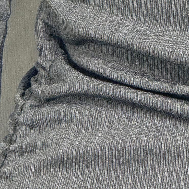 オフショルダー リブフィットワンピ ニット ワンピース | marcydorn | 詳細画像26 