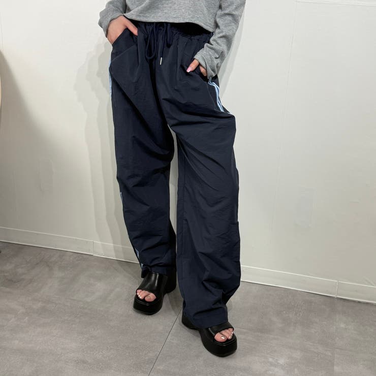 バイカラールーズラインパンツ ジャージ | marcydorn | 詳細画像11 