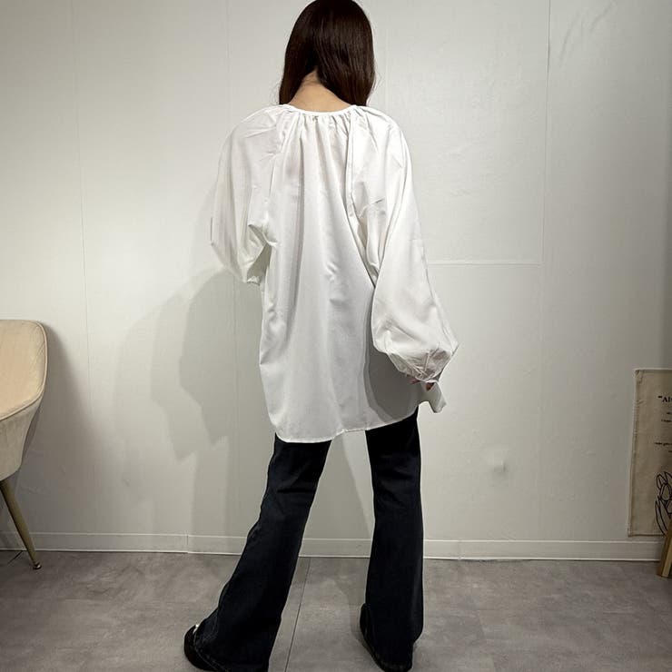 ゆるふわトップス ナチュガーリーシャツ ブラウス チュニック | marcydorn | 詳細画像19 