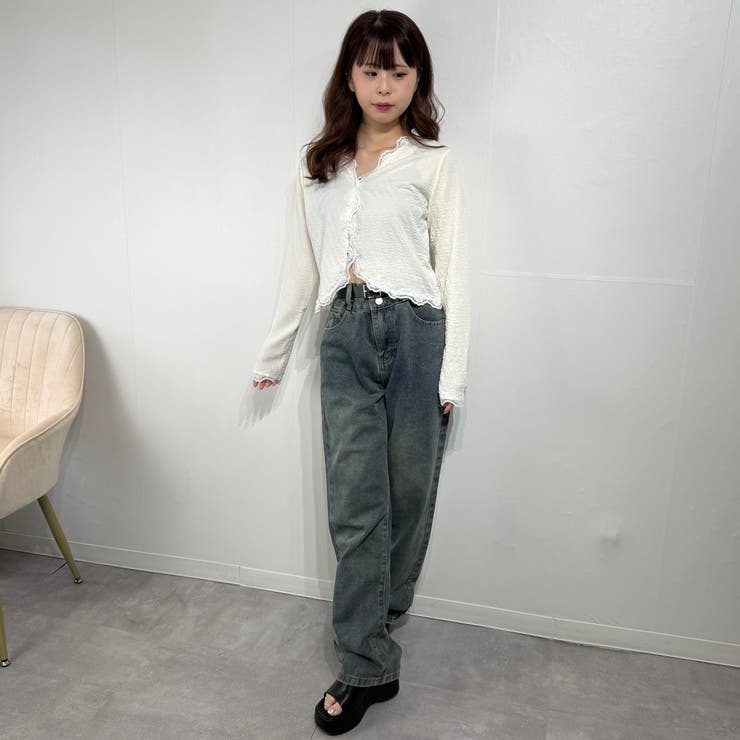 とろみメロウショートカーデ カーディガン | marcydorn | 詳細画像2 