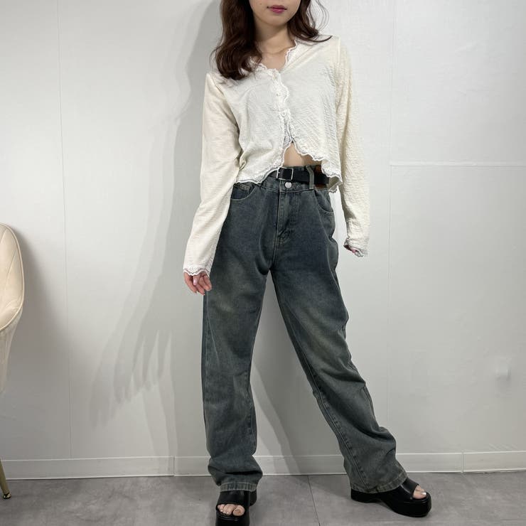 とろみメロウショートカーデ カーディガン | marcydorn | 詳細画像4 