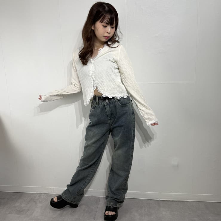 とろみメロウショートカーデ カーディガン | marcydorn | 詳細画像5 