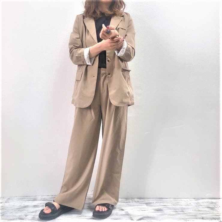 セットアップ メンズライクスタイル テーラードジャケット パンツ セットアップ 品番 Orpw Marcydorn マーシードルン のレディースファッション通販 Shoplist ショップリスト