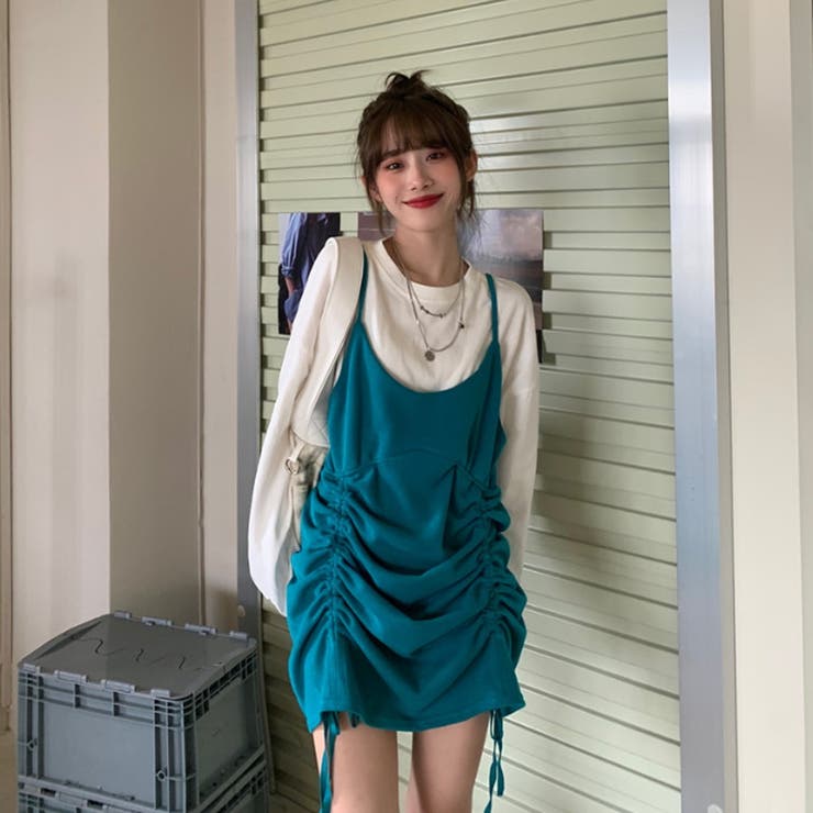 ワンピース サイド絞りワンピース キャミワンピース 品番 Orpw Marcydorn マーシードルン のレディースファッション通販 Shoplist ショップリスト