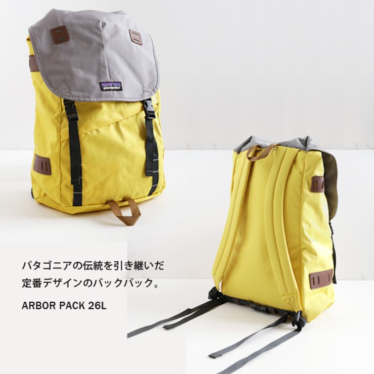 パタゴニア伝統のデザインを引き継いだバックパック！たっぷり大