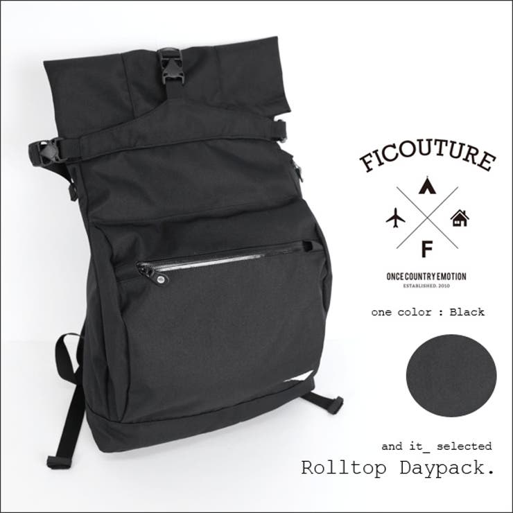 ロールトップデイパック | and it  | 詳細画像1 