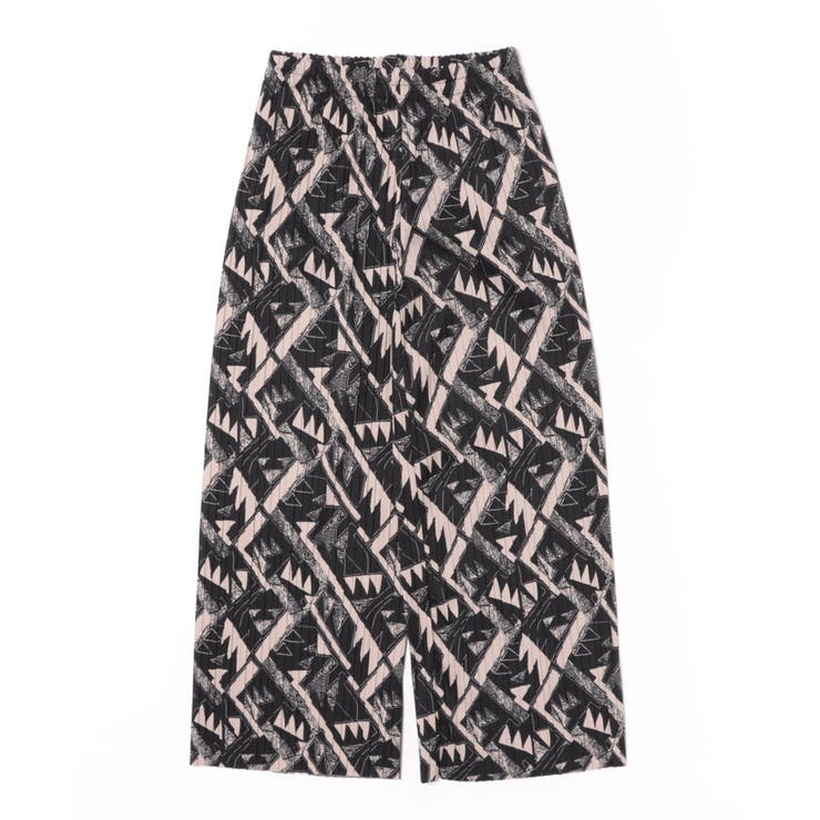 エスニック | 裏起毛セルフカットプリーツパンツ 裏起毛パンツ 裏起毛 | and it 