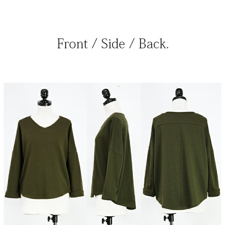 ライトスウェットワイドプルオーバー【M】【L】(レディース トップス プルオーバ… | and it  | 詳細画像11 