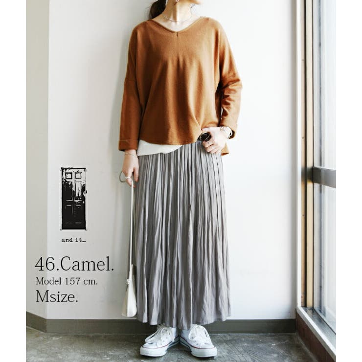 ライトスウェットワイドプルオーバー【M】【L】(レディース トップス プルオーバ… | and it  | 詳細画像6 