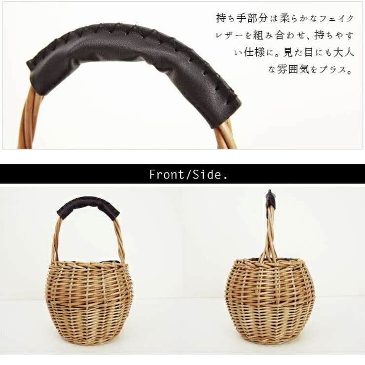 エミュラル emural ラウンドカゴバッグレディース | and it  | 詳細画像10 