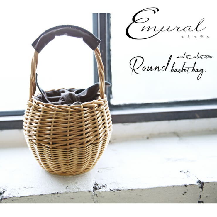 エミュラル emural ラウンドカゴバッグレディース | and it  | 詳細画像6 