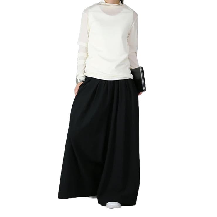 99ブラック | ワイドパンツ レディース エミュラル | and it 