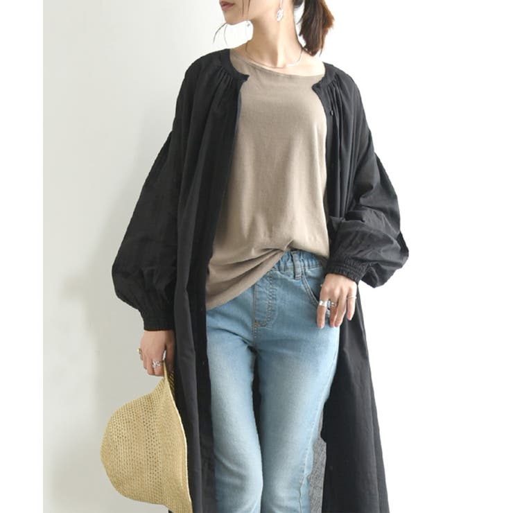 ブラック | コットンボイル2wayワンピース ワンピース レディース | and it 