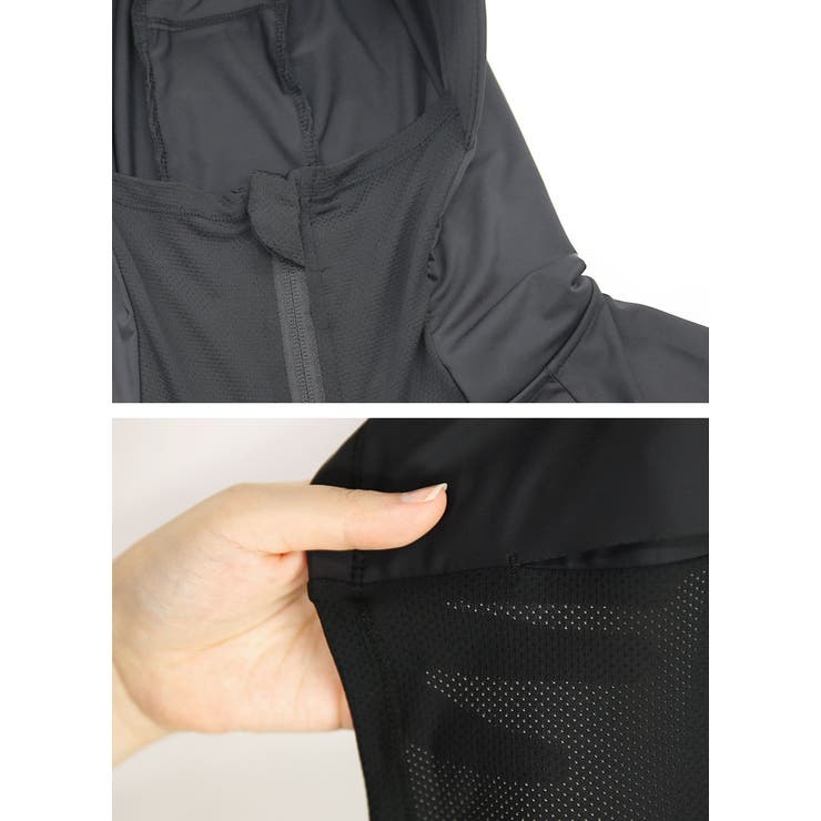 長袖 UVカット＆接触冷感ドルマンパーカー パーカー | and it  | 詳細画像15 