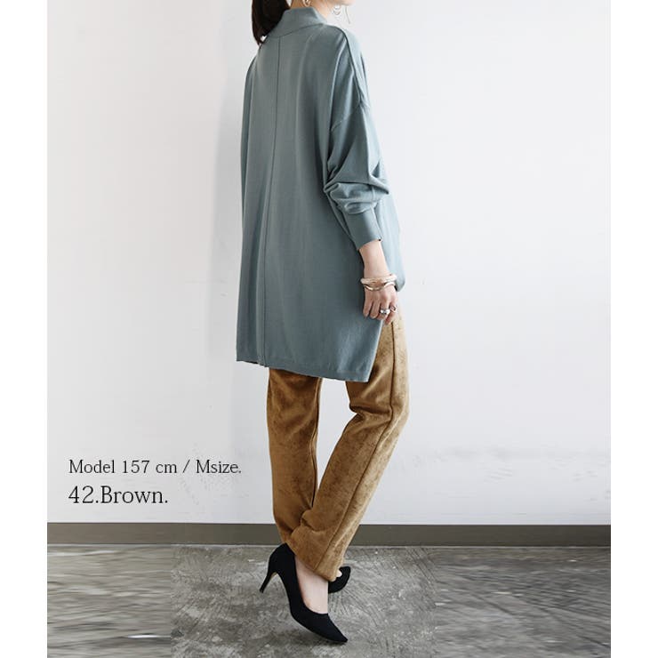 【and it_】ぽかぽか楽ちん美尻モームパンツ【M】【L】【LL】レディース … | and it  | 詳細画像6 
