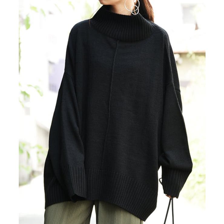 ニット レディース ボトルネックニットトップストップス 品番 Zx And It アンドイット のレディース ファッション通販 Shoplist ショップリスト