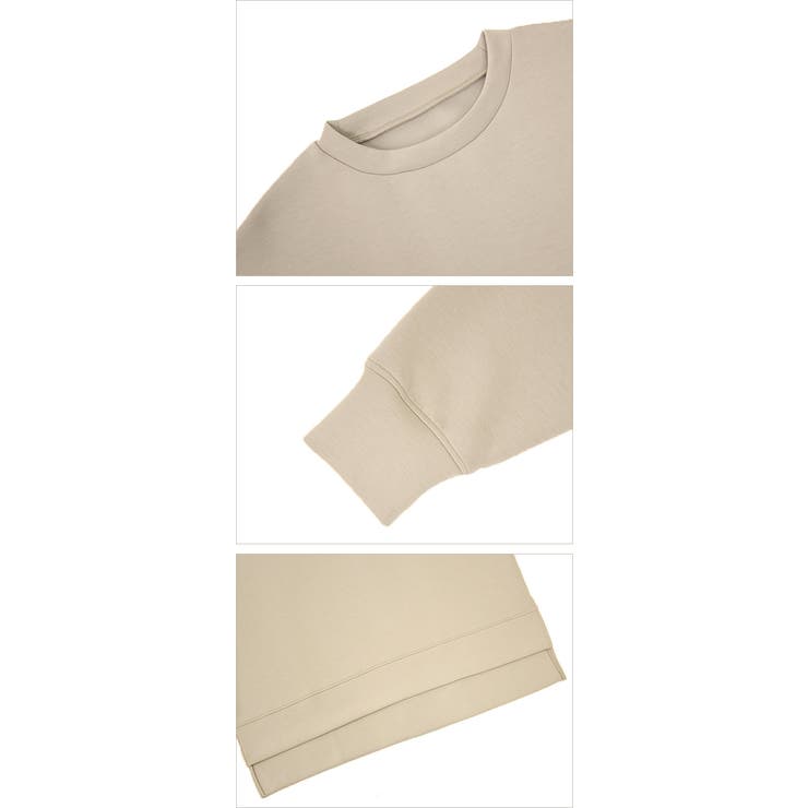 プルオーバー レディース ダンボールニットワイドプルオーバー | and it  | 詳細画像13 